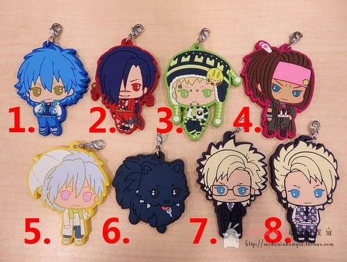 日单正版散货【DMMD戏剧性谋杀】苍叶莲 正版橡胶挂件