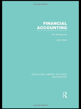 【预售】Financial Accounting (Rle Accounting): An Introdu