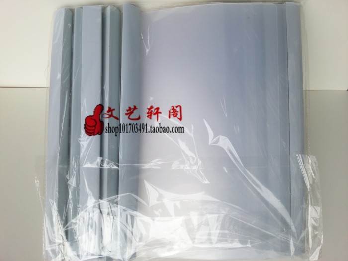 包邮拉杆夹背宽25MM 文件夹 报告夹 加厚加粗杆 抽杆夹10个