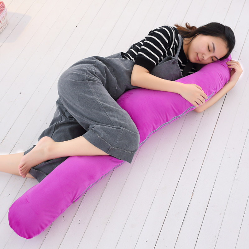 抱着睡觉抱枕U型海马大号公仔可爱娃娃靠垫女孩礼物可拆洗长条枕