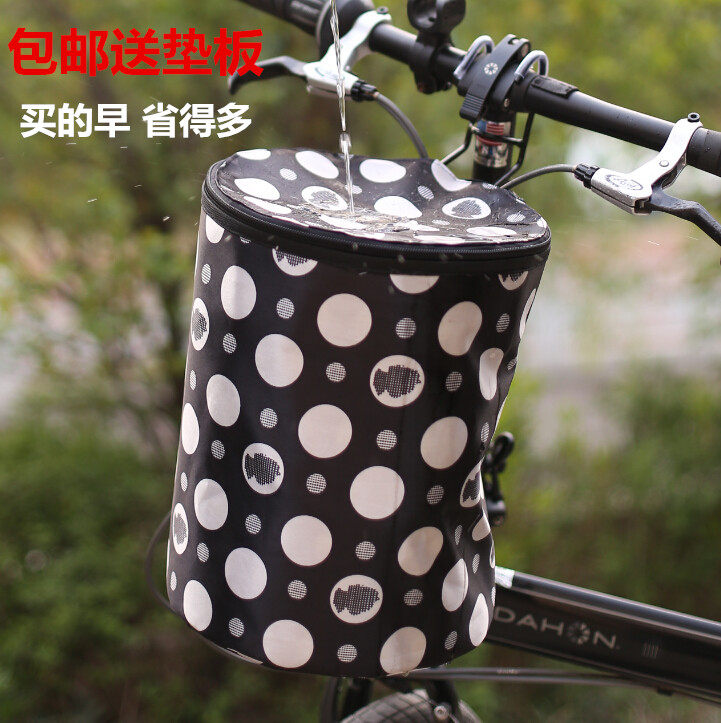 Panier pour vélo en toile - Ref 2266957 Image 1