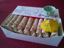 现烤 云南 鲜花饼 花味源 玫瑰饼 盒装 一盒10枚