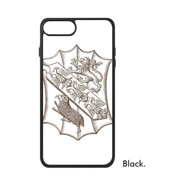 适用于iPhone术黑白狮子鸟羊盾牌Xr手机壳max保护套678plus硅胶11