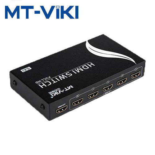 迈拓维矩 MT-SW501-MH HDMI切换器5进1出五进一出多电脑切换器