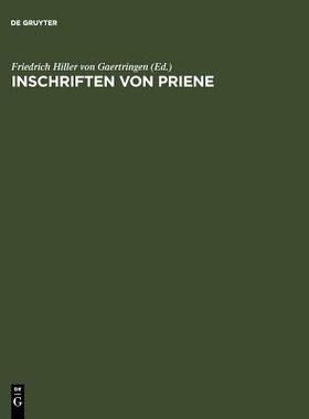 【预售】Inschriften Von Priene