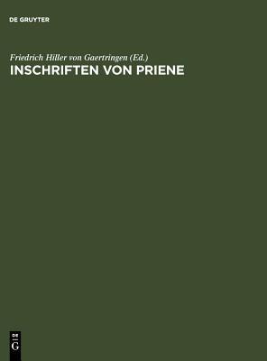 【预售】Inschriften Von Priene