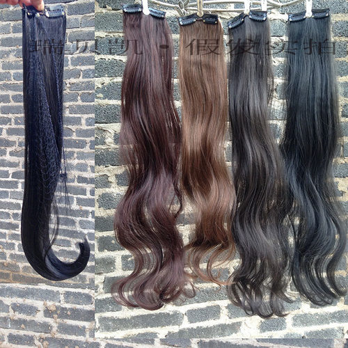 无痕长卷大波浪古风隐形接发片