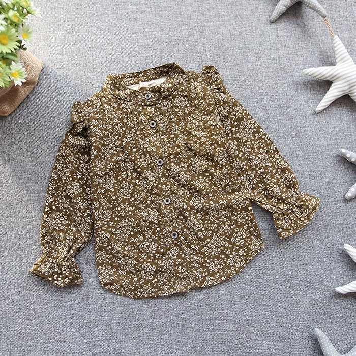 Chemise fille à manche longue - Ref 2087375 Image 3