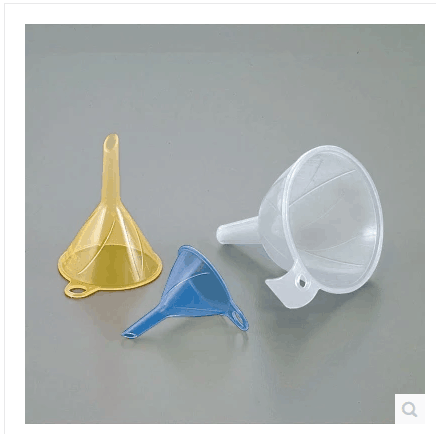日本进口三色漏斗塑料小漏斗酒壶大号油瓶漏斗厨房小工具奶粉漏斗