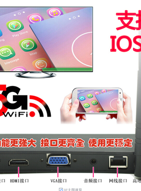 手机电脑无线VGA同屏hdmi视频传输器Miracast Widi 5G 投影推送宝