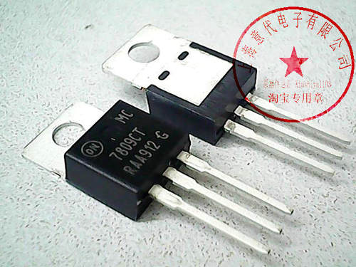 MC7809CT   L7809CV  TO-220【进口】赛格三楼G332室实体店 现货