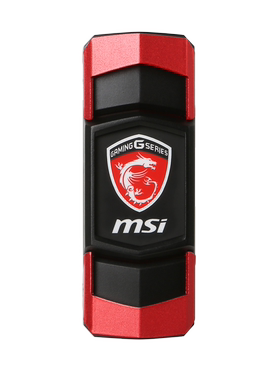 微星MSI 白金版 GAMING SLI 2-WAY BRIDGE桥接器 带信仰灯
