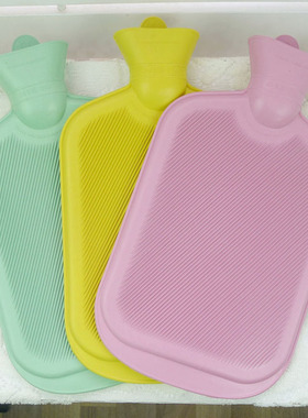 正品包邮 橡胶热水袋充水英国BS标准加厚环保暖手宝冲注水暖水袋