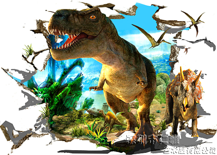 立体画墙画仁雅艺术定制3D画手绘