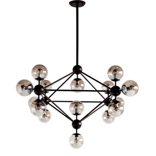 C213-美式 ARTDECO 工业风 公寓 灯具室内设计 软装方案素材图片