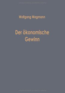 【预售】Der Okonomische Gewinn