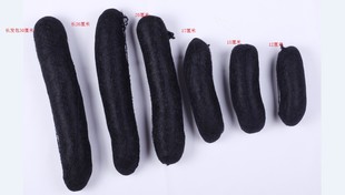 影楼古装假发长包面新娘造型盘头秀和影视蓬松汉服发包牛角软发包