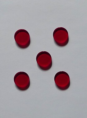 HB610 红色滤光片 前截止 后通过滤光片 12*3mm