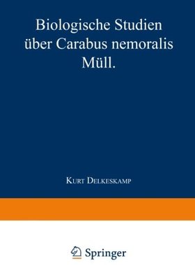 【预订】Biologische Studien Uber Carabus Nem...