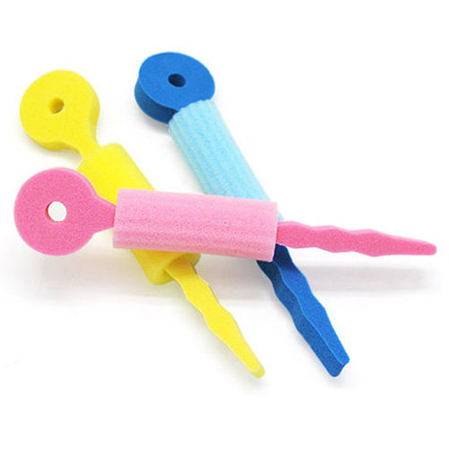 睡觉用大创海绵卷发棒大波浪