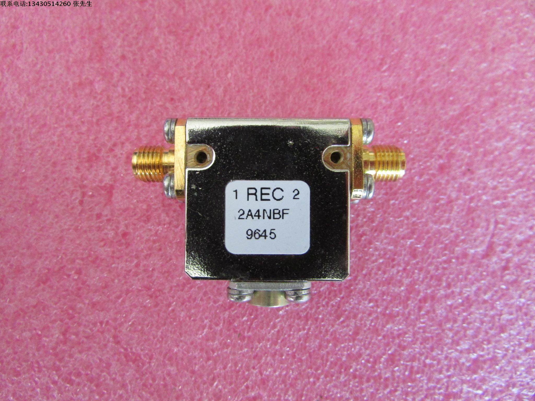 REC进口  2A4NBF  2.35-2.79GHz SMA RF 射频微波同轴隔离器
