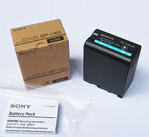 SONY BP-U60电池支持索尼Z280/Z200/NX800/X280/FX6/FS5摄像机 - 封面