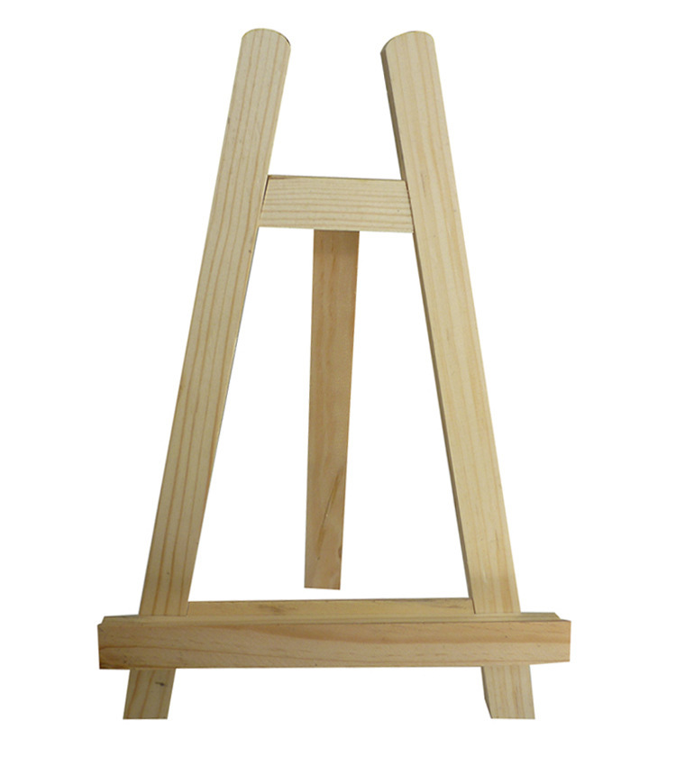 迷你实木架手机平板懒人支架 相框台历展架 20*27桌面木质小画架