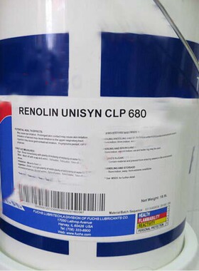 福斯FUCHS RENOLIN UNISYN CLP680聚α烯烃基极压合成齿轮油
包邮