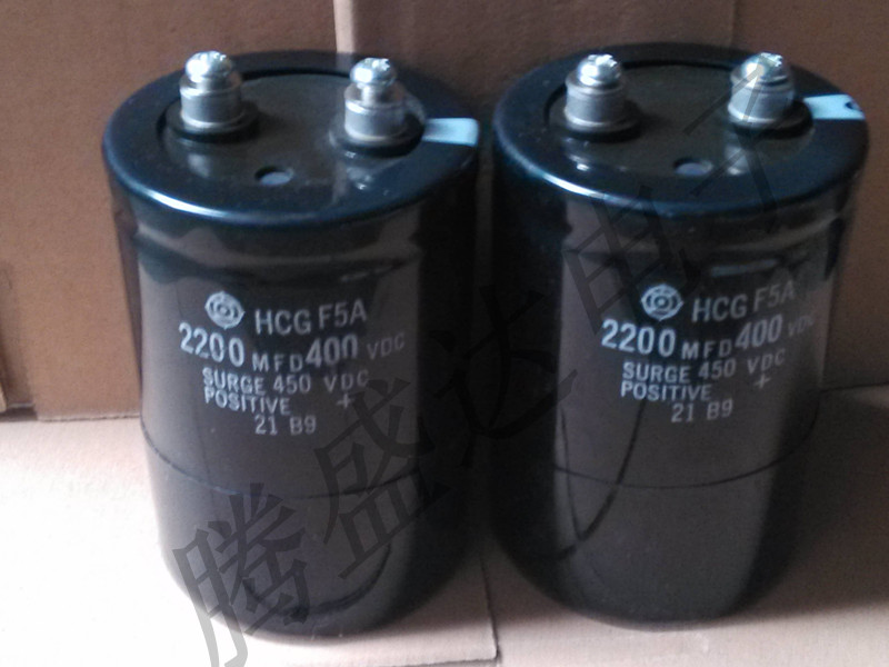 进口原装拆机电解电容 400V2200UF  2200MFD400VDC 变频器电容