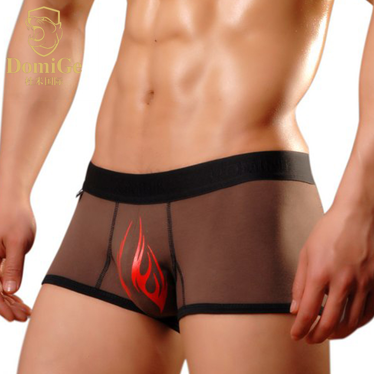 纯棉男士平角内裤