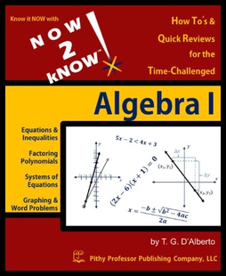 【预售】Now 2 Know Algebra 1