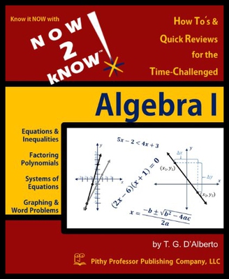 【预售】Now 2 Know Algebra 1