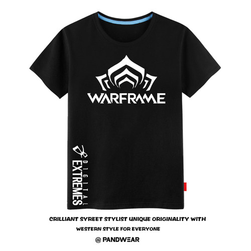 星际战甲warframe圆领短袖t恤