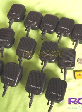 美国 联星 THALES OTTO 手咪 对讲机PTT 配件【全~新剪线】