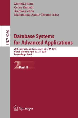 【预订】Database Systems for Advanced Applications