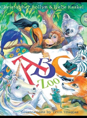 【预售】ABC Zoo: A Celebration of Art, Decorated Letters,