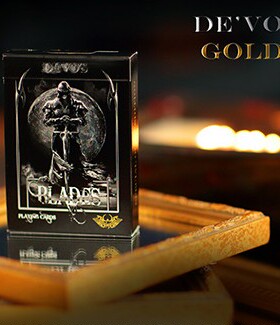 默默纸牌Devo BLADES playingcard美国原装黄金版午夜刀锋扑克牌