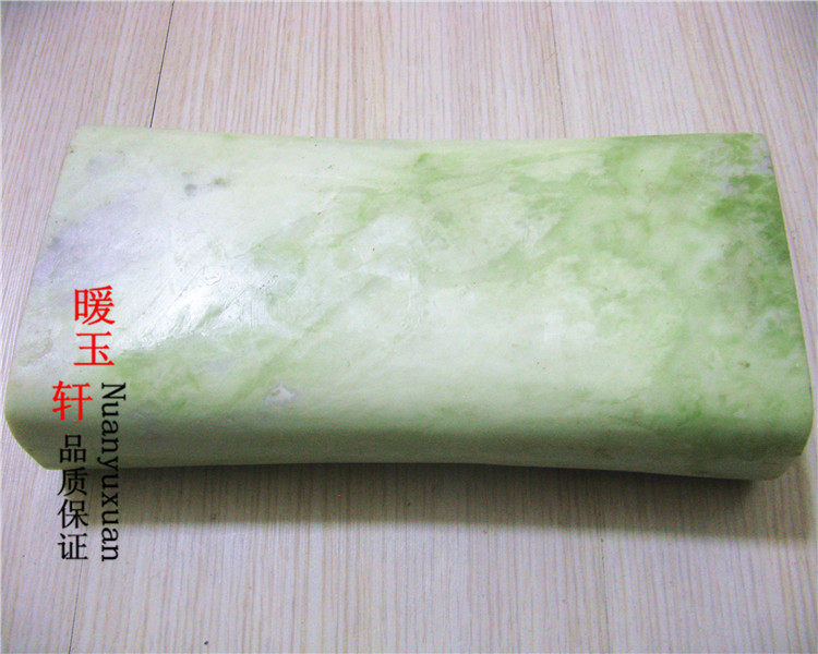 天然玉石枕头夏凉枕护颈枕助眠健康保健劲椎双面玉枕实心玉枕头