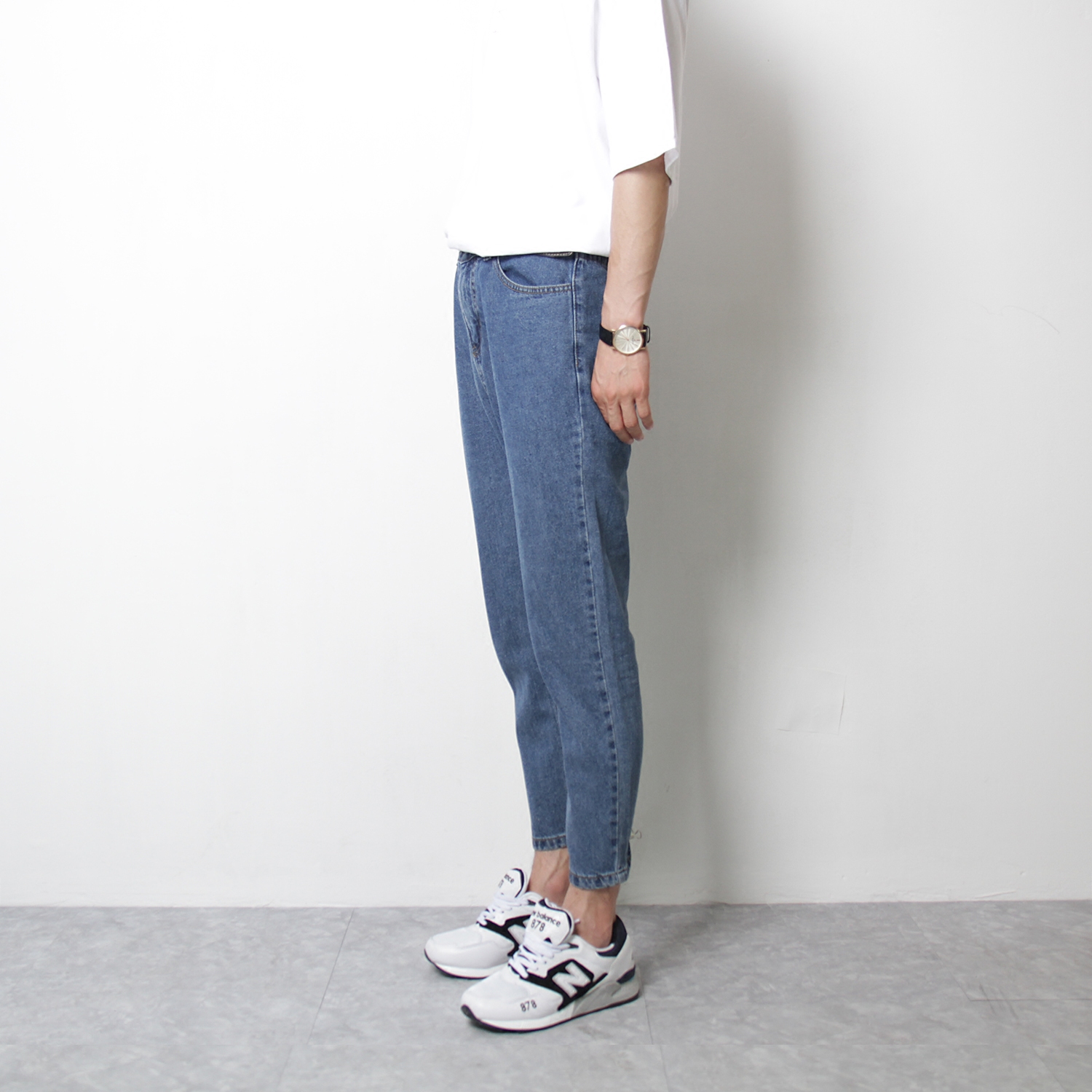 Jeans pour adolescent Sarouel en coton pour été - Ref 1467403 Image 4