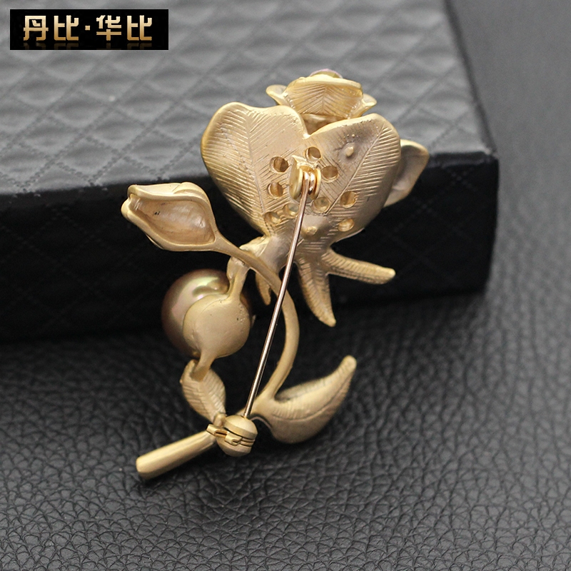 Broche femme en Zircon diamant - Ref 1173794 Image 5
