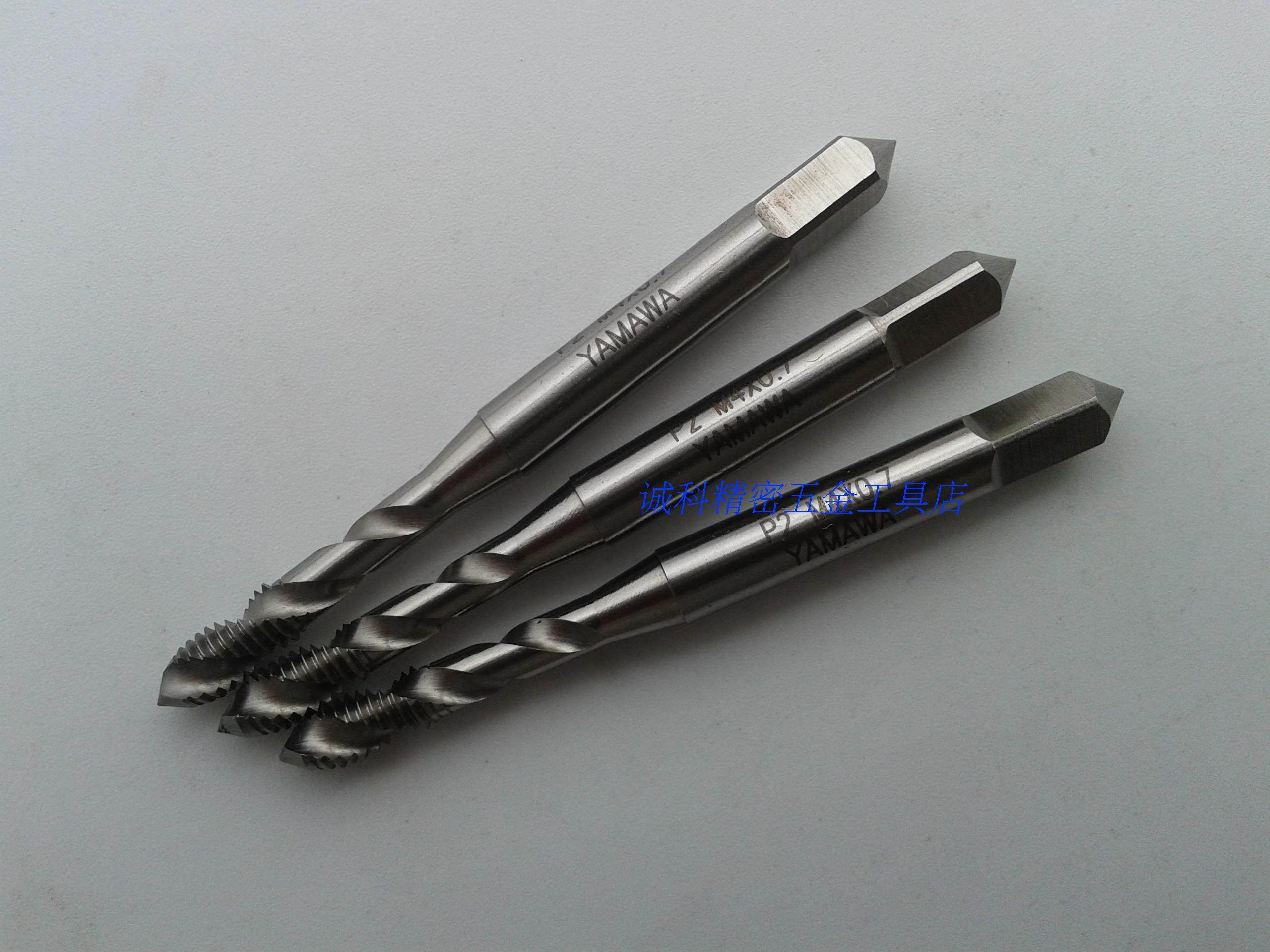 日本yamawa铝专用螺旋丝攻m4*0.7m2m2.3压铸铝丝锥m2.5m2.6x0.45