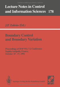 【预订】Boundary Control and Boundary Variat...