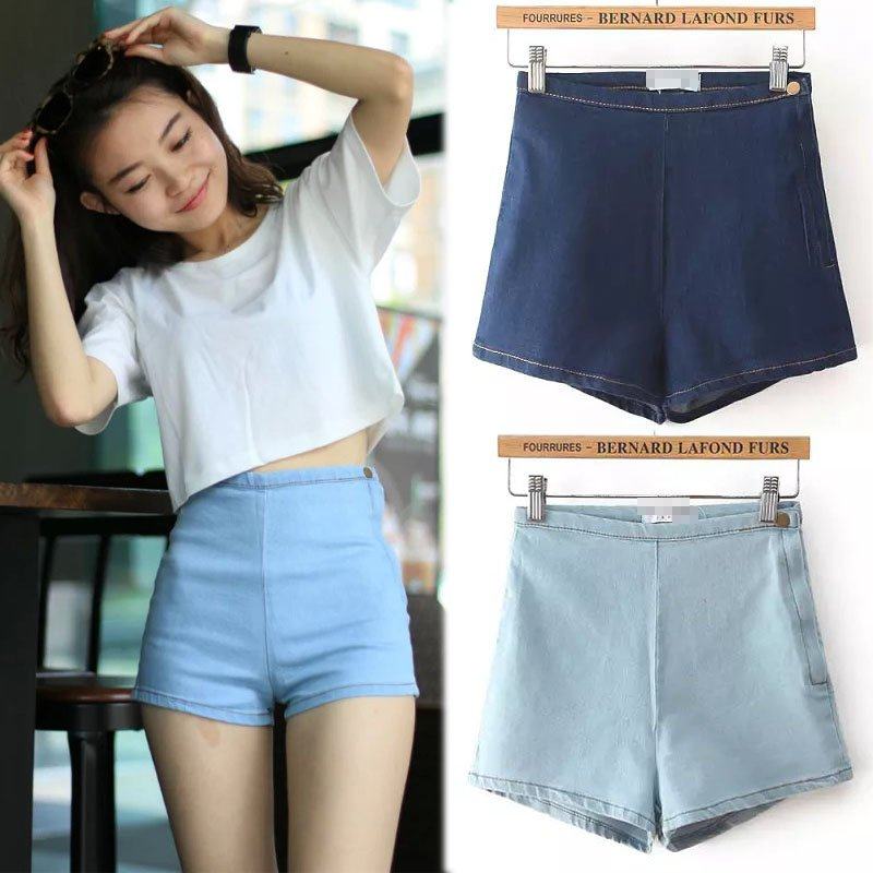 new pattern student cowboy High waist shorts Spring and summer Korean Edition Paige sexy Hip Self cultivation Show thin Elastic force aa Hot pantsin the Women's clothing/Boutique , Jeans  category - from Buy2taobao.com to provide professional Taobao agent buy service