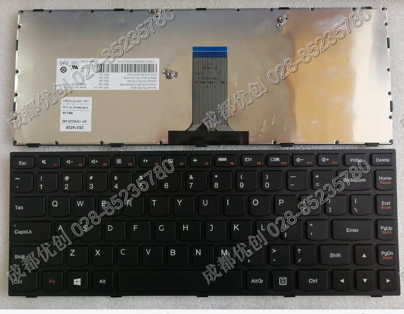 原装联想小新V1000键盘 V1070 V3000 Flex2-14 500-14 300-14键盘