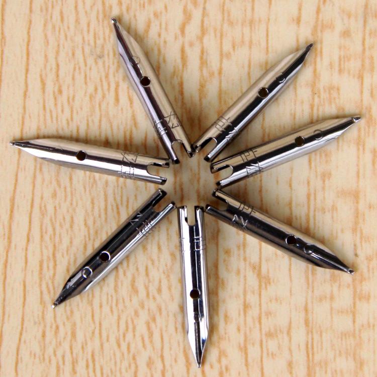 包邮 英雄616 329 007 钢笔笔尖 铱金笔尖 暗尖 包尖 小笔尖通用