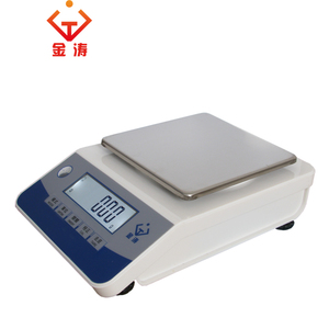 金涛充电式电子天平0.1g/0.01g 大方盘 黄金珠宝秤实验室 烘焙秤