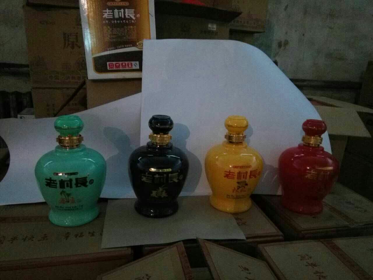 老村长 春夏秋冬白酒 45度1.5升*4坛 整箱套装 东北黑龙江粮食酒