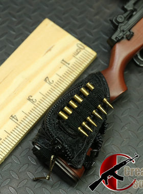 1:6 兵人LOOK TOYS狙击武器托腮包系列三色适用M40 M14 M110