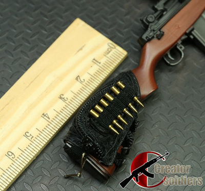 1:6 兵人LOOK TOYS狙击武器托腮包系列三色适用M40 M14 M110