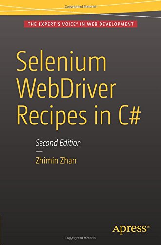【预订】Selenium WebDriver Recipes in C#, 2/e